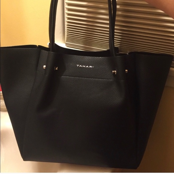 Tahari Handbags - NWT, Tahari Modern Tote in black